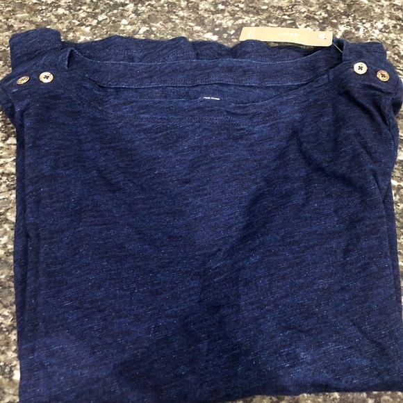 JCrew Long sleeve tee in indigo - Picture 2 of 4